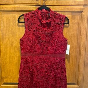 Burgundy Cocktail Dress
